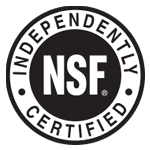 NSF INDIPENDETLY CERTIFIED